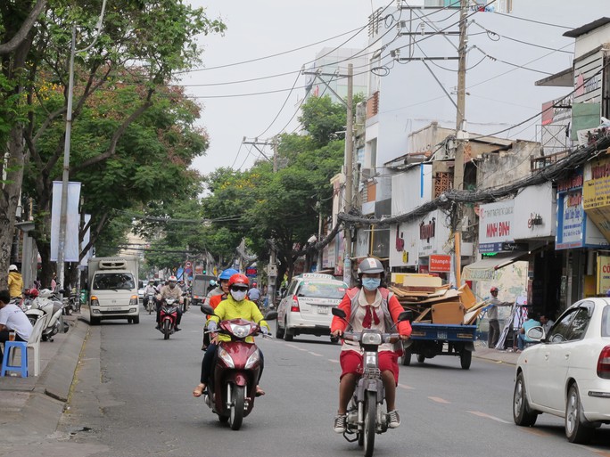 Đoạn đường nam du khách bị gã tài xế chiếm đoạt điện thoại