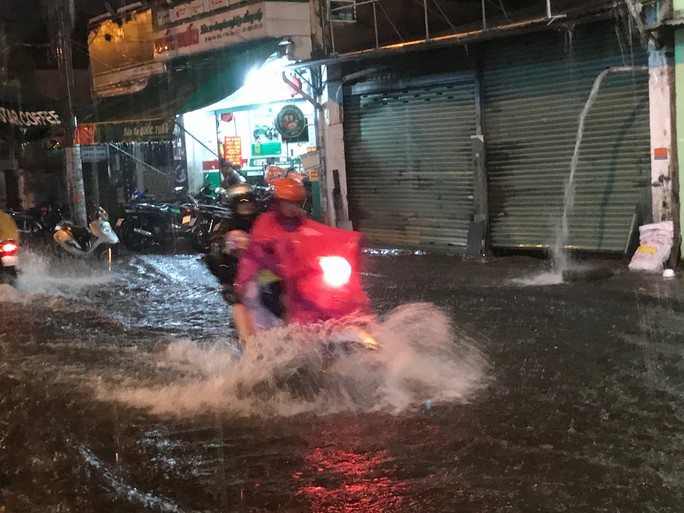 Bão số 14 gây mưa to gió lớn ở TP HCM - Ảnh 6.