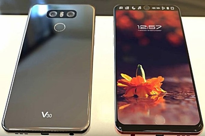 LG V30 rò rỉ, smartphone 2 màn hình, 4 camera - Ảnh 1.