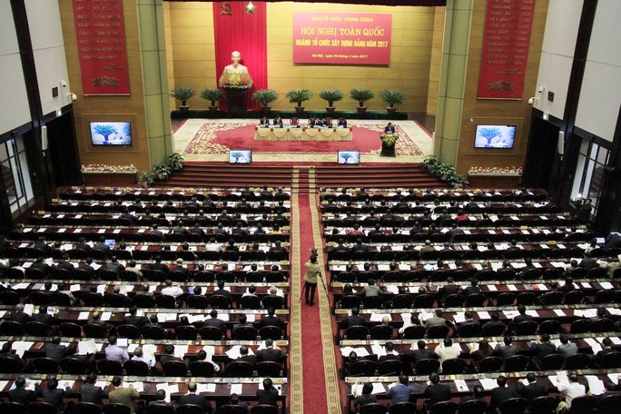 
Hội nghị được tổ chức tại Hội trường Bộ Quốc phòng
