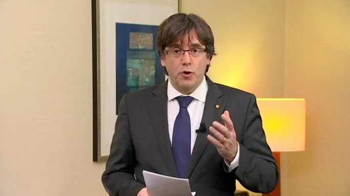 Tây Ban Nha phát lệnh bắt cựu thủ hiến Catalonia - Ảnh 1.