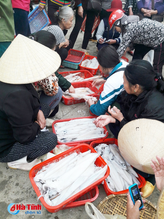 Sướng gì bằng đi chợ cá Cửa Sót sáng tinh mơ