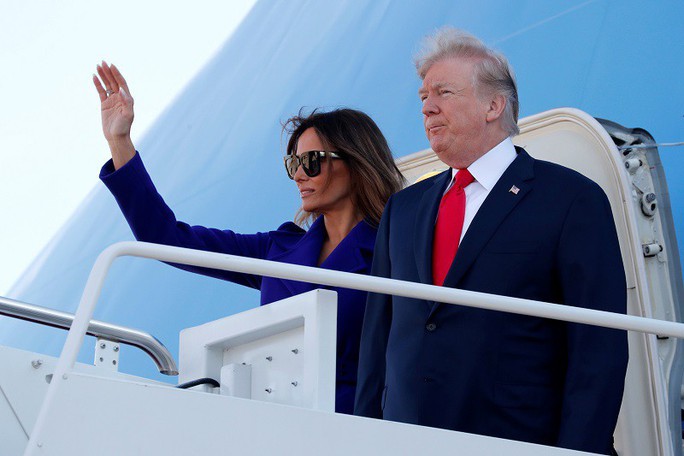 Ông Donald Trump đến Hawaii, hướng tới 13 ngày ở châu Á - Ảnh 1.