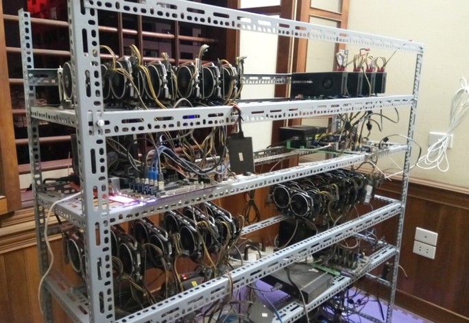 Tận mắt thấy dàn trâu đào tiền ảo Bitcoin tiền tỉ ở Hà Nội - Ảnh 5.