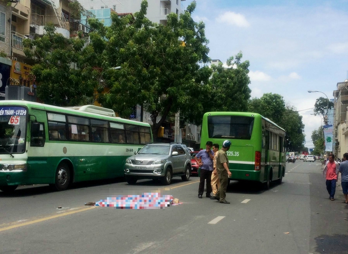 Hiện trường vụ tai nạn