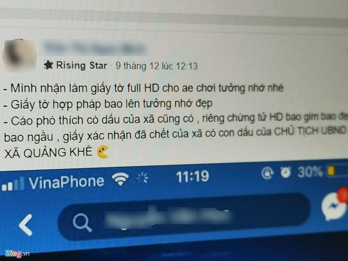 Đánh sập Facebook cá nhân bằng giấy chứng tử tại Việt Nam - Ảnh 3.