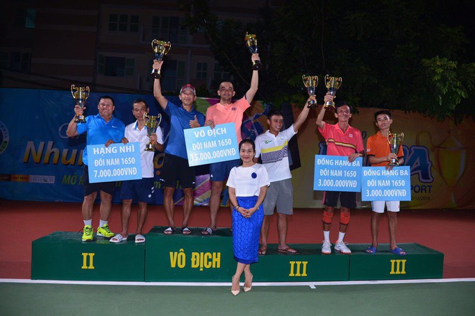 Giải quần vợt phong trào có tổng tiền thưởng 100 triệu đồng - Ảnh 7.