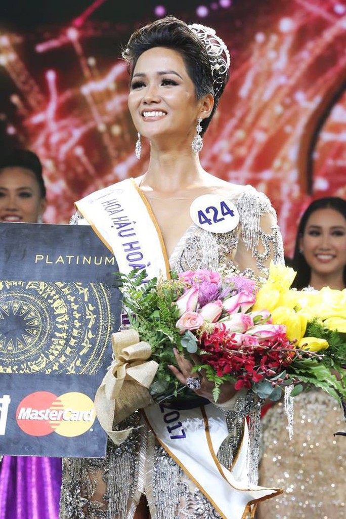 Hoa hậu Hoàn Vũ Việt Nam 2017 sở hữu vẻ đẹp khác lạ - Ảnh 1.