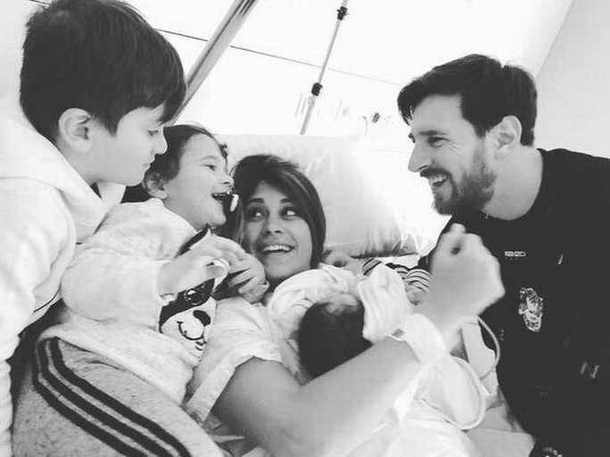 messi và vợ