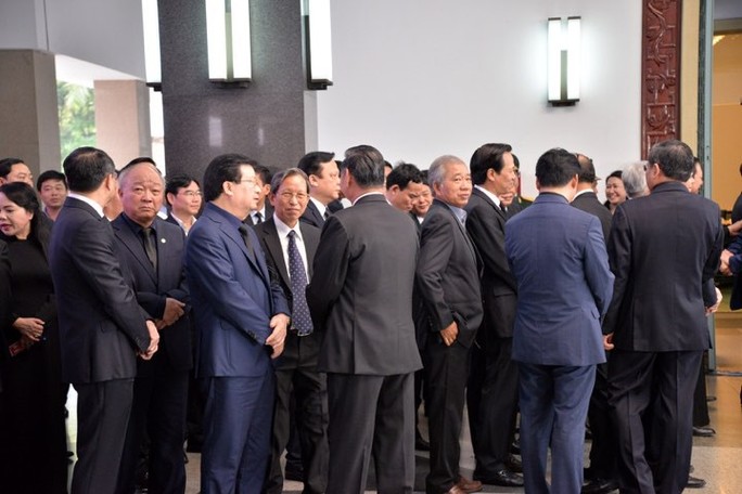 Lãnh đạo Đảng, Chính phủ, Quốc hội viếng nguyên Thủ tướng Phan Văn Khải - Ảnh 17.
