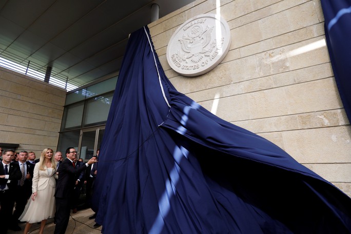 Mỹ chính thức khánh thành đại sứ quán mới tại Israel - Ảnh 3.