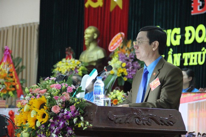 Ông Nguyễn Thế Lập tái cử chức Chủ tịch LĐLĐ tỉnh Quảng Trị - Ảnh 1.