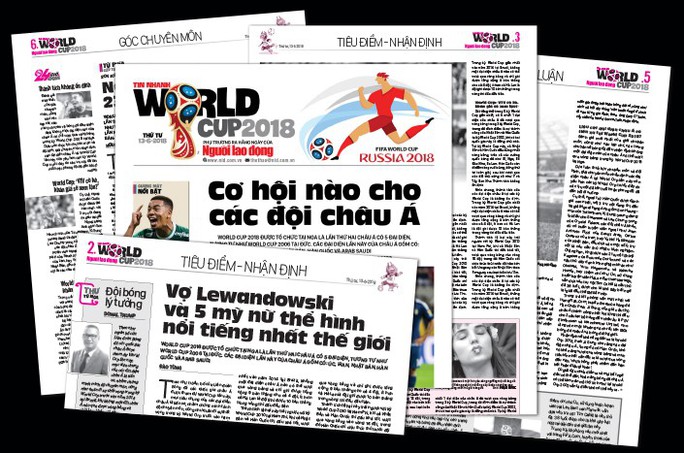 Đón đọc Tin nhanh World Cup 2018 - Ảnh 1.