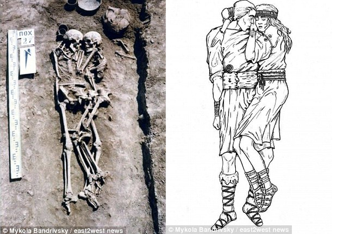 Sự thật gây sốc về cặp đôi ôm nhau 3.000 năm trong mộ cổ - Ảnh 2.