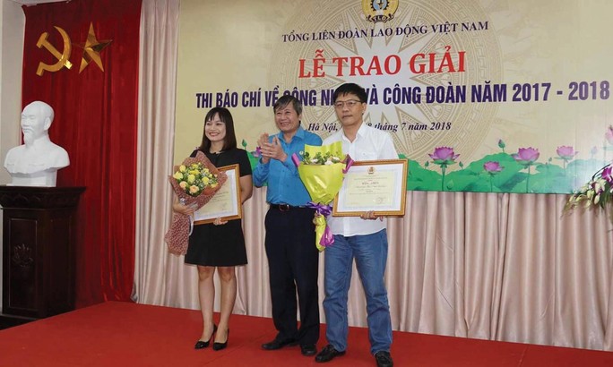 Cuộc thi Báo chí viết về công nhân và Công đoàn: Báo Người Lao Động đoạt giải cao nhất - Ảnh 1.