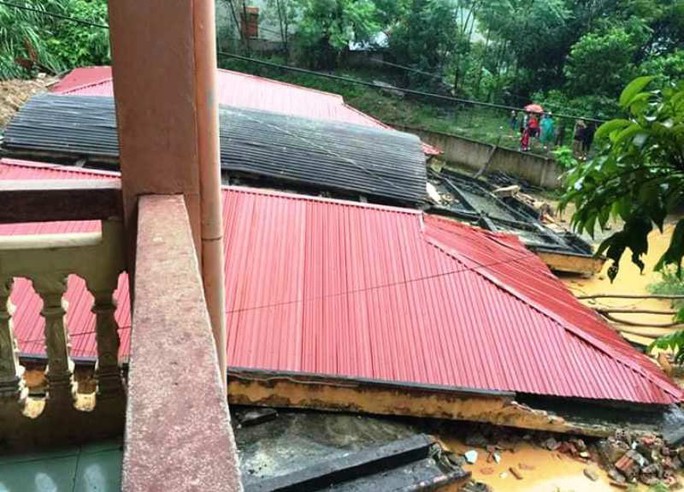 Mưa lũ gây thiệt hại nhiều địa phương phía Bắc - Ảnh 1.