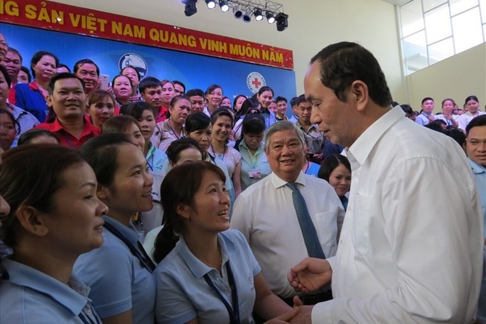 Tình cảm của Chủ tịch nước Trần Đại Quang với tổ chức Công đoàn và người lao động - Ảnh 1.
