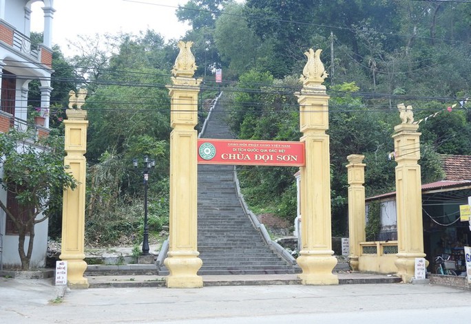 Độc đáo bia cổ gần 900 năm tuổi trên núi Đọi Sơn ở Hà Nam - Ảnh 1.