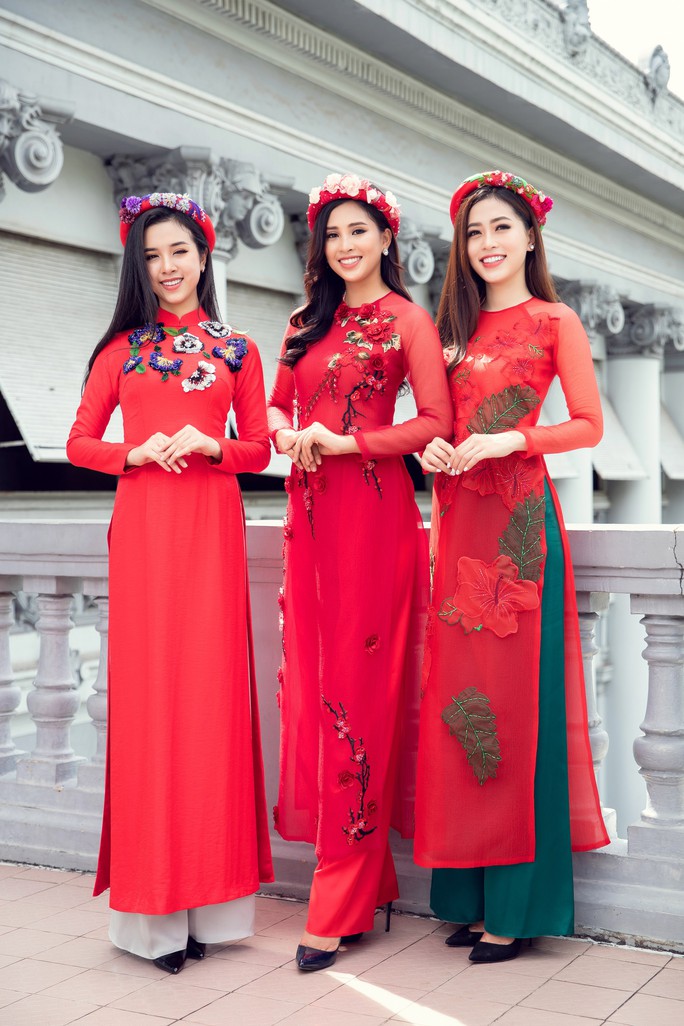 Ngất ngây với vẻ đẹp của top 3 hoa hậu Việt Nam 2018 - Ảnh 4.