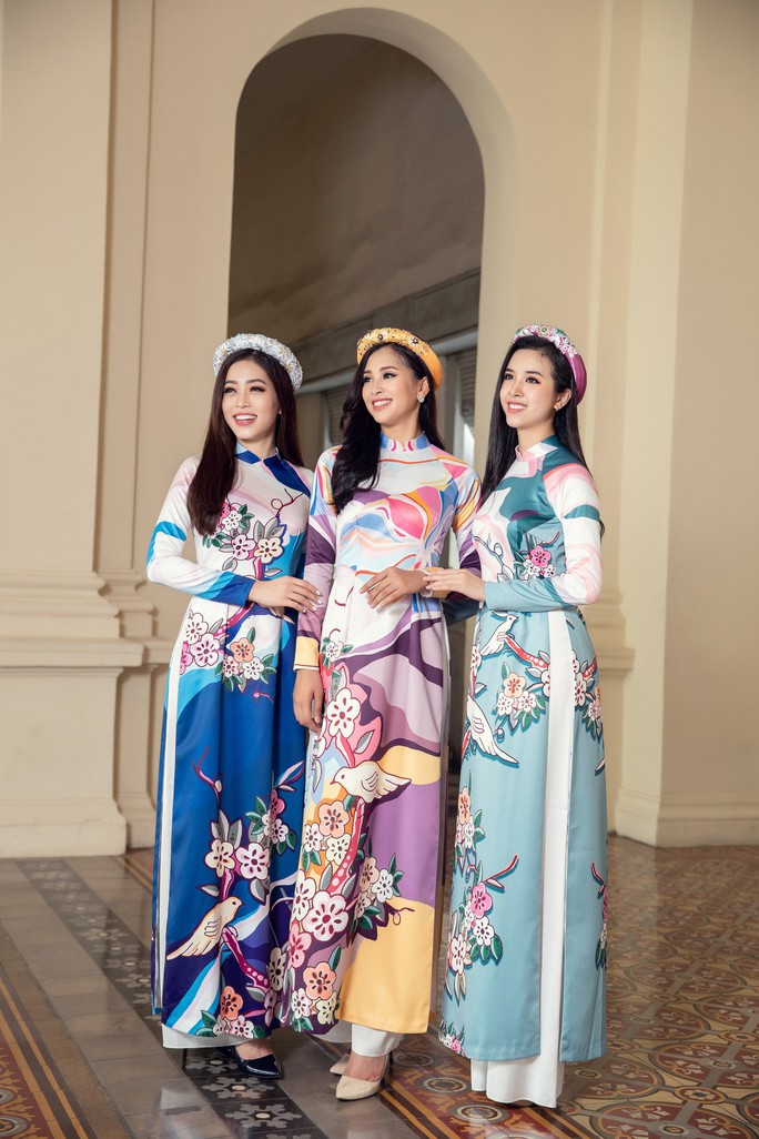 Ngất ngây với vẻ đẹp của top 3 hoa hậu Việt Nam 2018 - Ảnh 2.