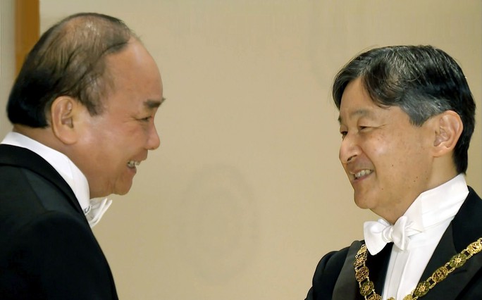 Thủ tướng Nguyễn Xuân Phúc dự tiệc Hoàng gia do Nhà vua Naruhito chủ trì - Ảnh 1.