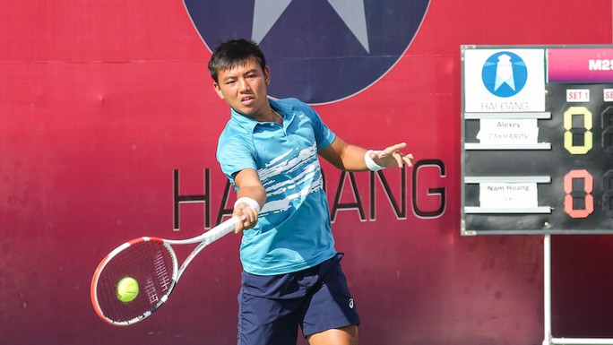 Hoàng Nam đánh bại hạt giống số 1 Trung Quốc, vào chung kết ITF World Tennis Tour M25 - Ảnh 1.
