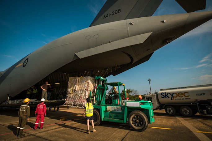 Cận cảnh ngựa thồ C-17 đưa Bệnh viện dã chiến lên đường gìn giữ hòa bình Liên Hiệp Quốc - Ảnh 30.