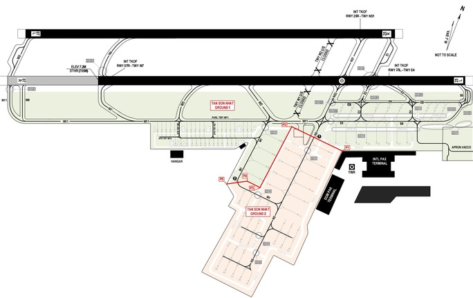 Từ sáng mai 7-11, chia Tân Sơn Nhất thành 2 phân khu điều hành bay riêng biệt - Ảnh 1.
