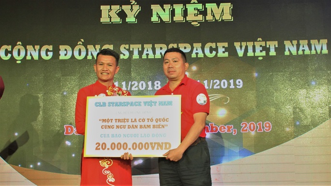 Cộng đồng StarSpace Việt Nam ủng hộ ngư dân bám biển - Ảnh 1.