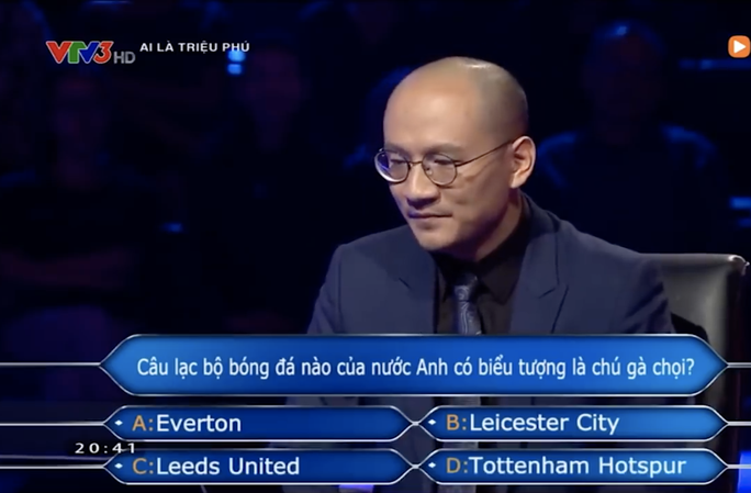 Chương trình Ai là triệu phú nhầm kiến thức về CLB Tottenham? - Ảnh 1.