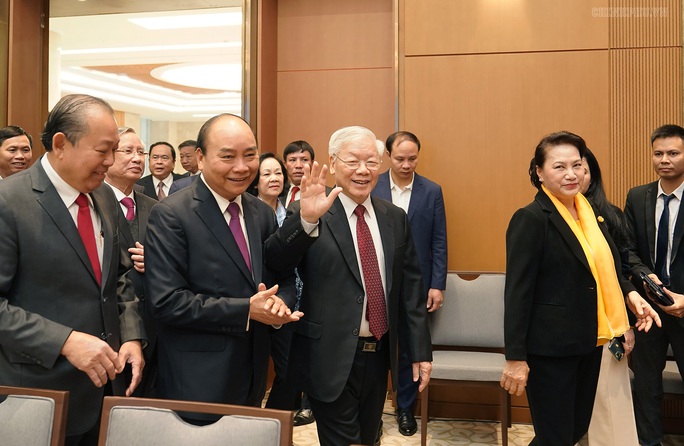 Tổng Bí thư, Chủ tịch nước Nguyễn Phú Trọng dự hội nghị Chính phủ với các địa phương - Ảnh 1.