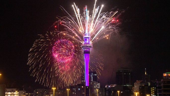 Úc vẫn rực rỡ pháo hoa mừng năm mới 2020 - Ảnh 26.