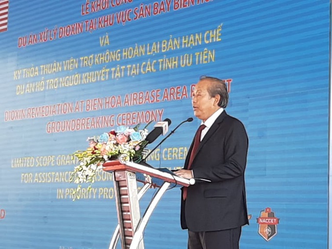 Dự án xử lý dioxin tại Sân bay Biên Hòa chính thức khởi công - Ảnh 2.