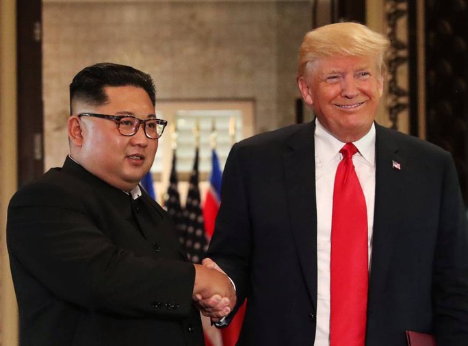 Ông Donald Trump nói gì trước khi gặp nhà lãnh đạo Triều Tiên? - Ảnh 1.