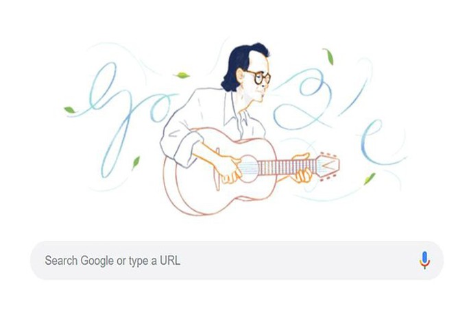 Google Doodles vinh danh nhạc sĩ Trịnh Công Sơn - Ảnh 2.