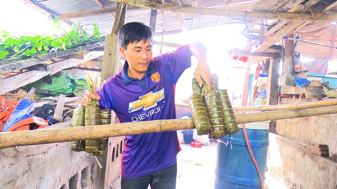 Về Đồng Tháp xem gói cả ngàn đòn bánh tét “Tết quân – dân” - Ảnh 5.