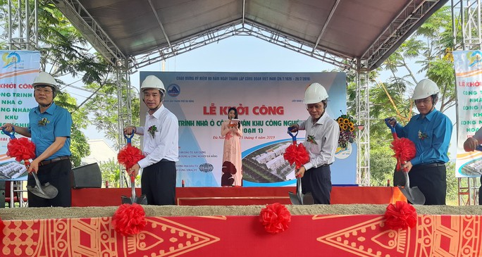 Đà Nẵng:  Khởi công xây dựng dự án nhà ở gần 200 tỉ đồng cho công nhân - Ảnh 1.