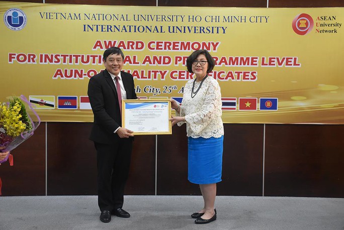 Trường ĐH Quốc tế đạt chuẩn đánh giá chất lượng AUN cấp cơ sở - Ảnh 1.