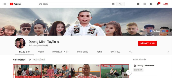 Đến lượt kênh YouTube của thánh chửi Dương Minh Tuyền bị khóa - Ảnh 1.