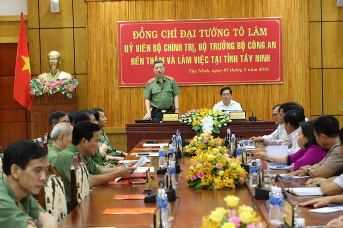 Bộ trưởng Tô Lâm yêu cầu Tây Ninh lưu ý chống buôn ma túy - Ảnh 2.