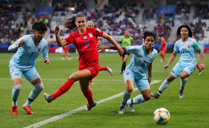 Sốc: Tuyển Thái Lan thua thảm 0-13 tại World Cup bóng đá nữ - Ảnh 2.