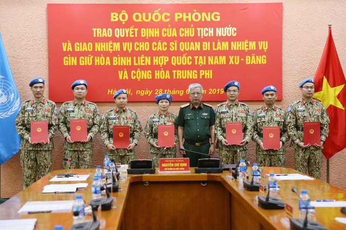 Thêm 7 sĩ quan Việt Nam đi gìn giữ hòa bình Liên Hiệp Quốc - Ảnh 1.