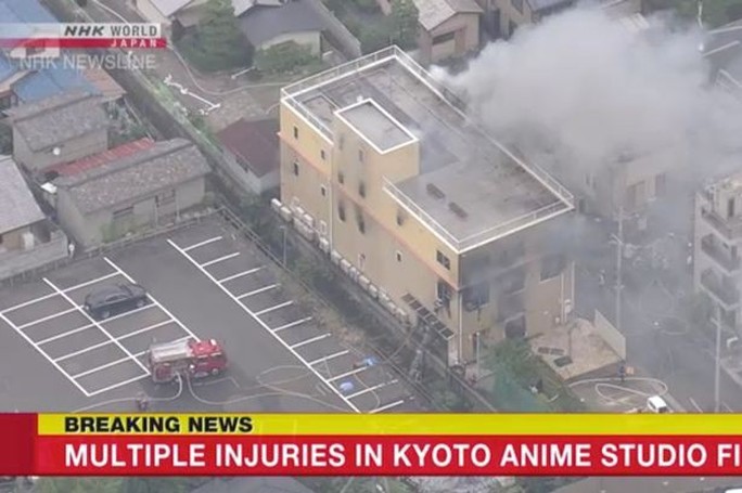 Nhật Bản: Cháy xưởng phim hoạt hình, ít nhất 33 người thiệt mạng - Ảnh 3.