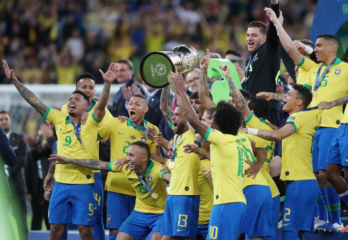 Thẻ đỏ, phạt đền, Brazil giành hết vinh quang Copa America - Ảnh 15.