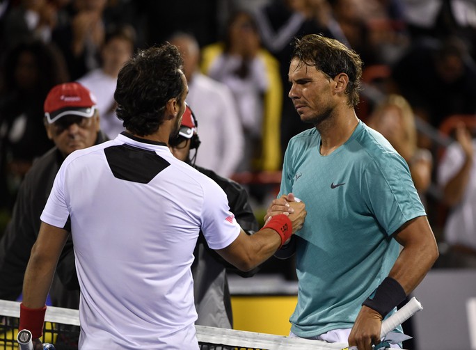 Clip Nadal ngược dòng vào bán kết Rogers Cup 2019 - Ảnh 1.