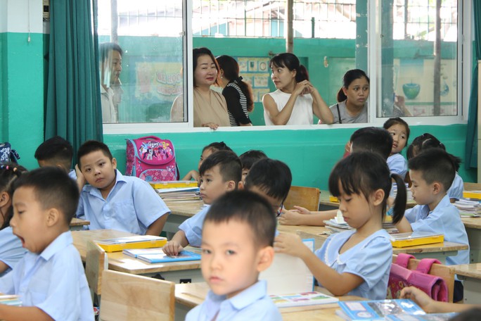 Phóng sự ảnh: Chào lớp 1 - Ảnh 24. Phóng sự ảnh: Chào lớp 1 - Ảnh 24.