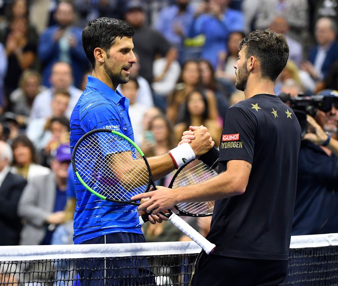 Djokovic san bằng thành tích 71 trận thắng tại Grand Slam của Pete Sampras - Ảnh 1.