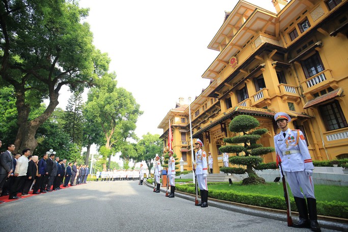 Lễ Thượng cờ ASEAN tại Hà Nội - Ảnh 1.
