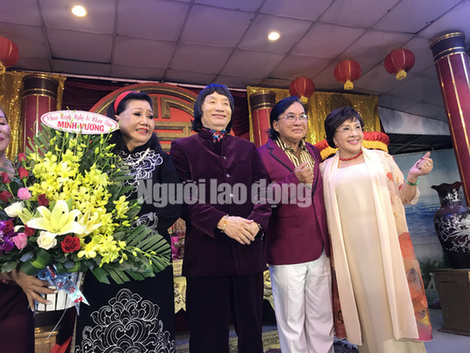 NSND Minh Vương tri ân đồng nghiệp trong ngày giỗ Tổ sân khấu - Ảnh 1. NSND Minh Vương tri ân đồng nghiệp trong ngày giỗ Tổ sân khấu - Ảnh 1.
