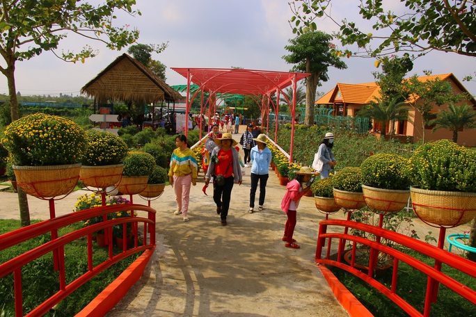 Ngắm làng hoa Sa Đéc ngày đầu tiên không thu vé vào cổng - Ảnh 5. Ngắm làng hoa Sa Đéc ngày đầu tiên không thu vé vào cổng - Ảnh 5.
